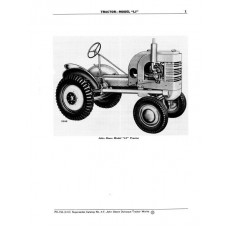 John Deere Model LI Parts Manual